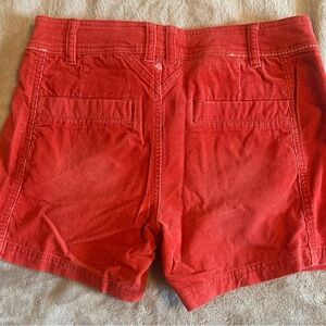 Prana Women's Redish Corduroy Shorts